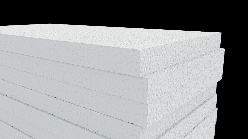 Expanded Polystyrene (EPS) Foam Board Insulation