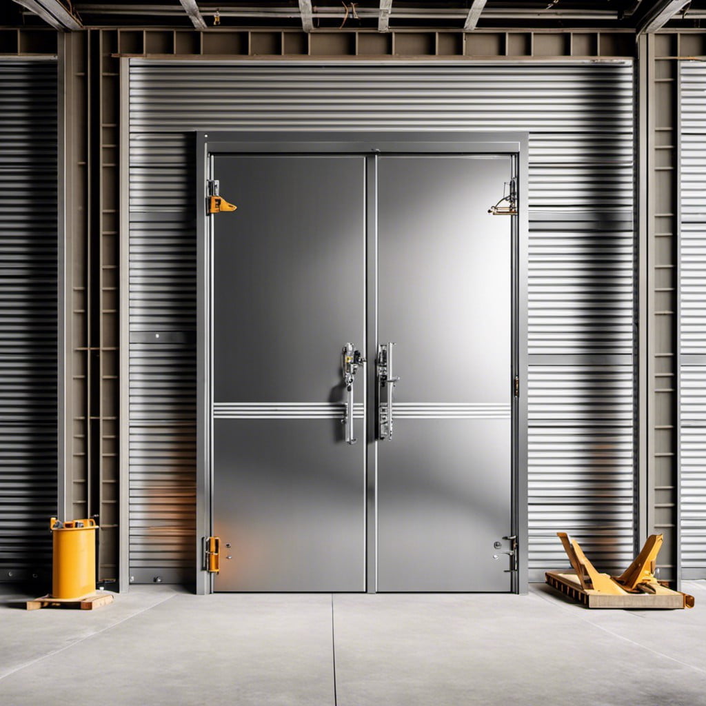 the metal construction industry is a dynamic sector with metal doors being a significant component