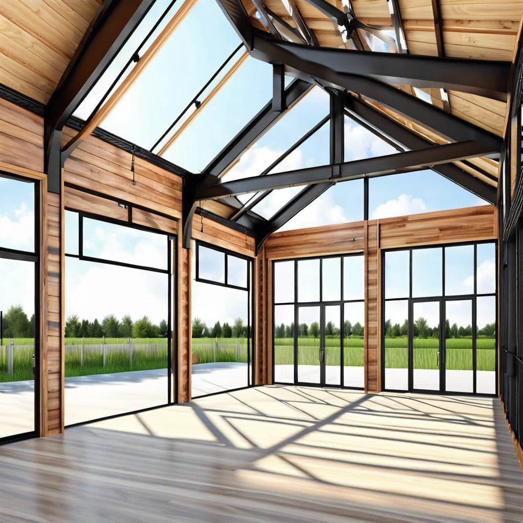 definition and structural benefits of wood frame metal buildings