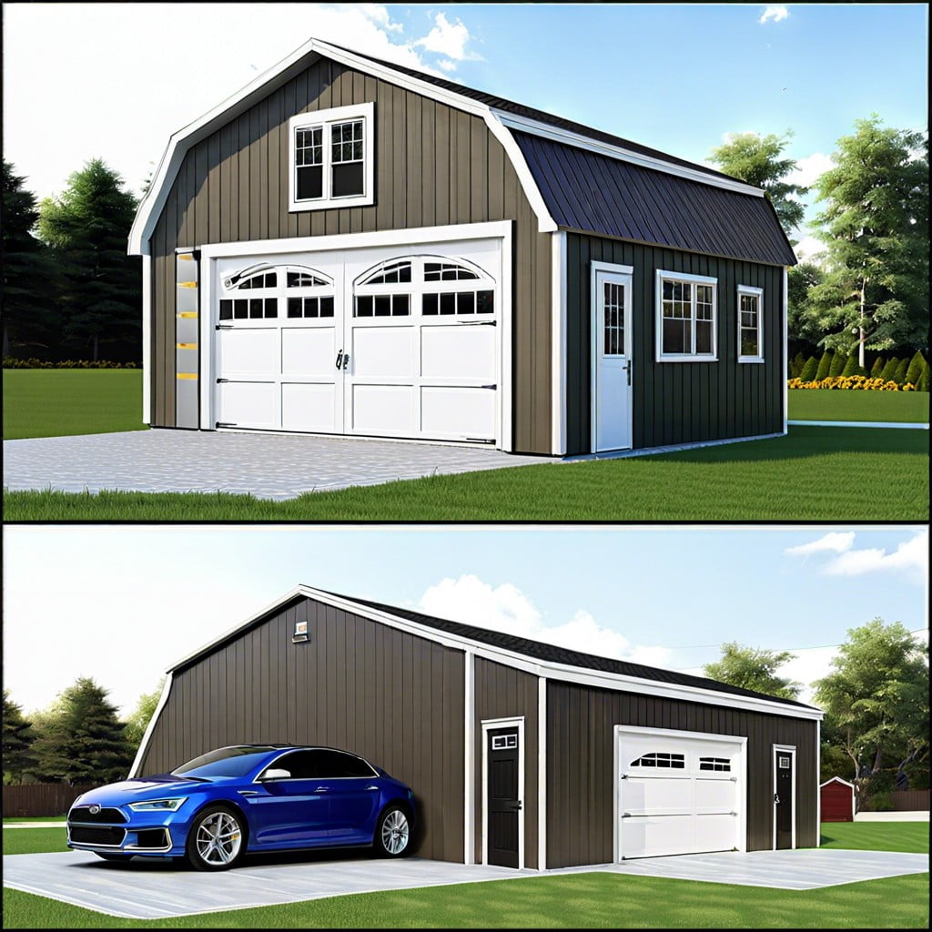 garage dimensions and layout